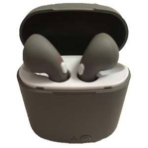 Z Tech Anti-Slip Rubbersized Wireless Earbuds W/Portable Charging Case New